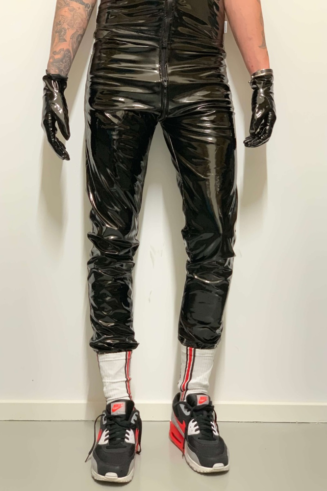 PVC Pants with Thru Zip - Eagle Leather