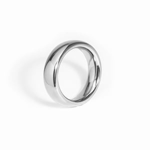 Stainless Steel Cock Ring - Donut Band