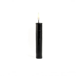 Small Wax Play Candle - Hot Black