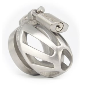 Stainless Steel Chastity Device - Micro