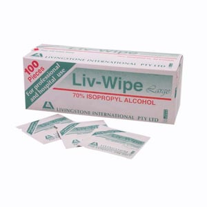 Liv-Wipe Alcohol Swabs
