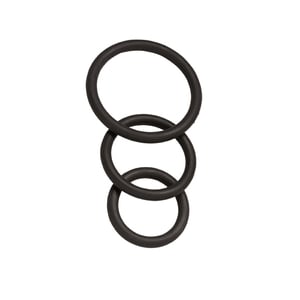 Nitrile Cock Ring Set - Black