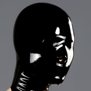 Latex Hood with Nose Holes
