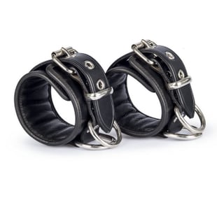 Padded Ankle Restraints with Black Trim