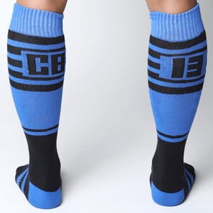 Midfield Knee High Socks - Blue