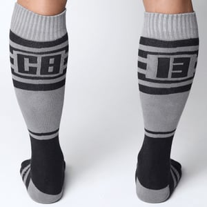 Midfield Knee High Socks - Grey